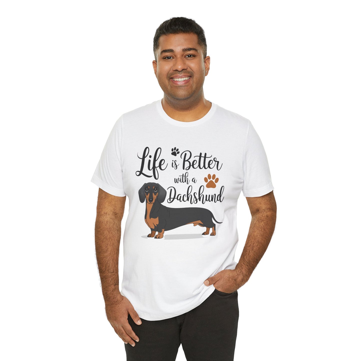 Adorable Dachshund Doxie Life is Better