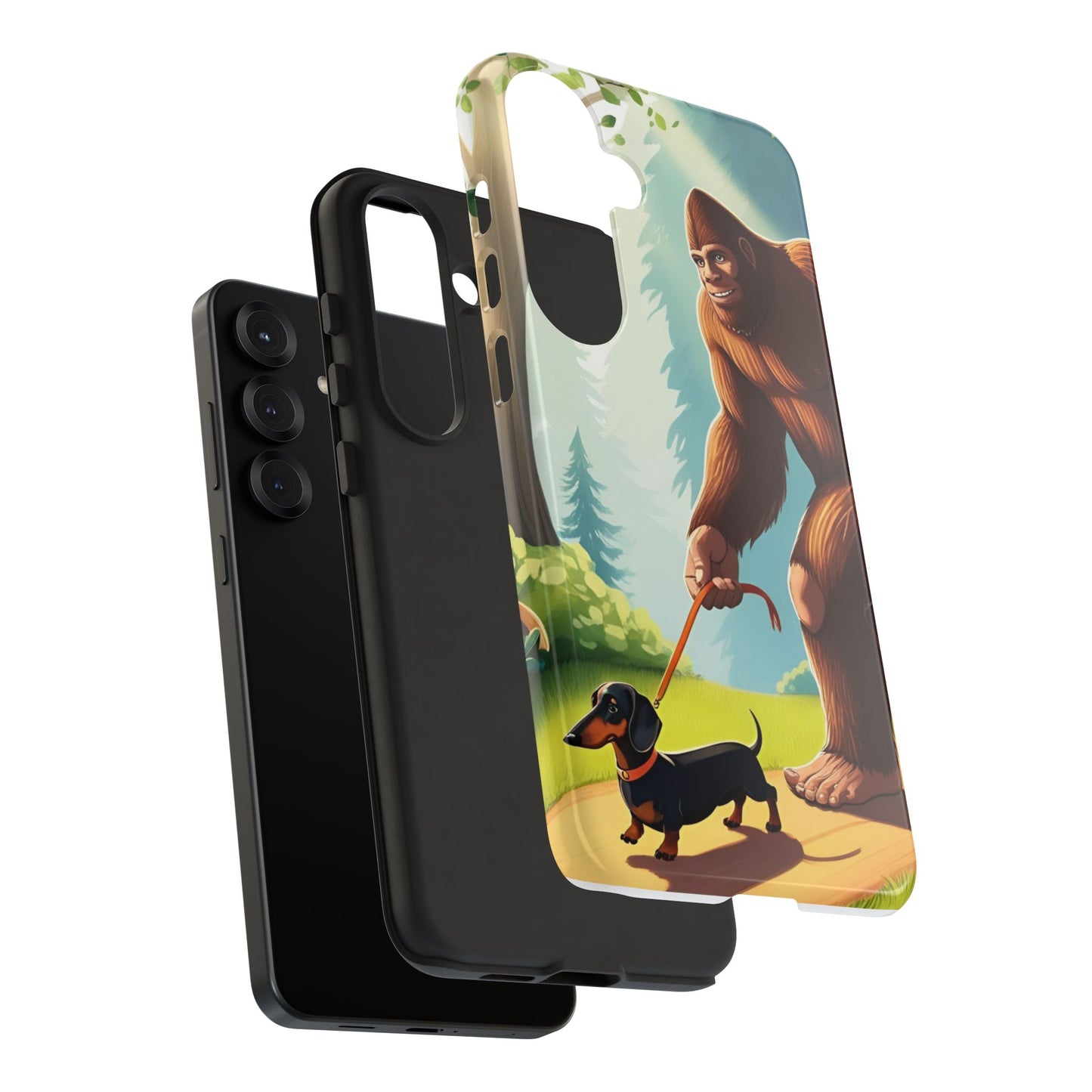 Big Foot Walking Dachshund Phone Case - Dog Apple Pixel Galaxy