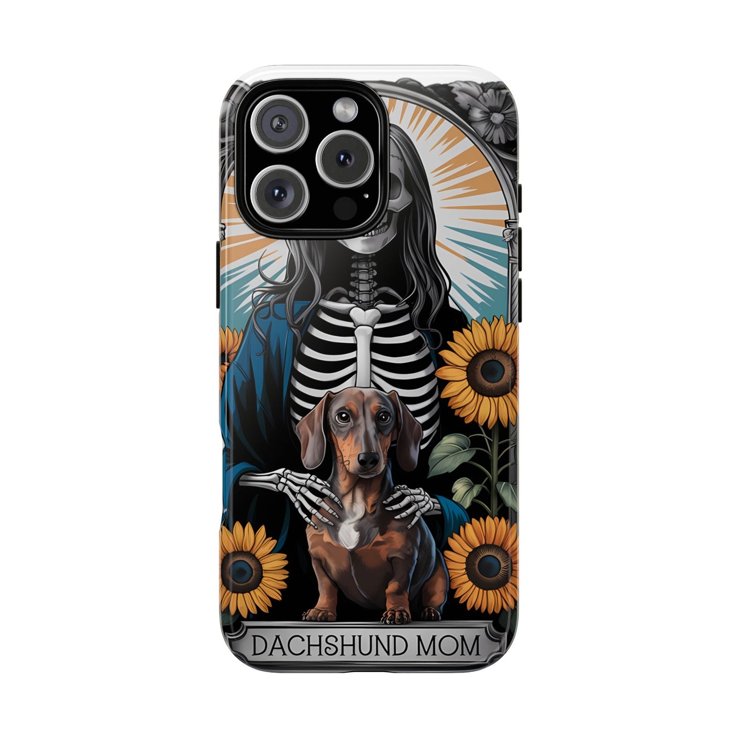 Tarot Card Dachshund Mom Phone Case - Dog Apple Pixel Galaxy