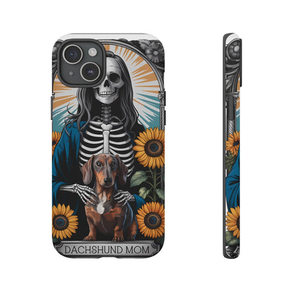 Tarot Card Dachshund Mom Phone Case - Dog Apple Pixel Galaxy