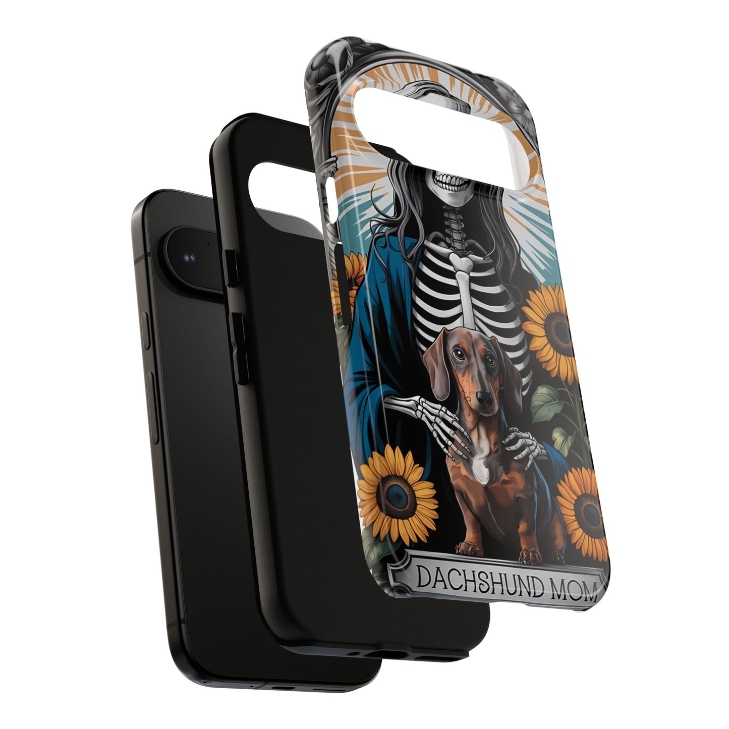 Tarot Card Dachshund Mom Phone Case - Dog Apple Pixel Galaxy