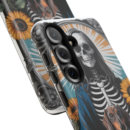 Tarot Card Dachshund Mom Phone Case - Dog Apple Pixel Galaxy