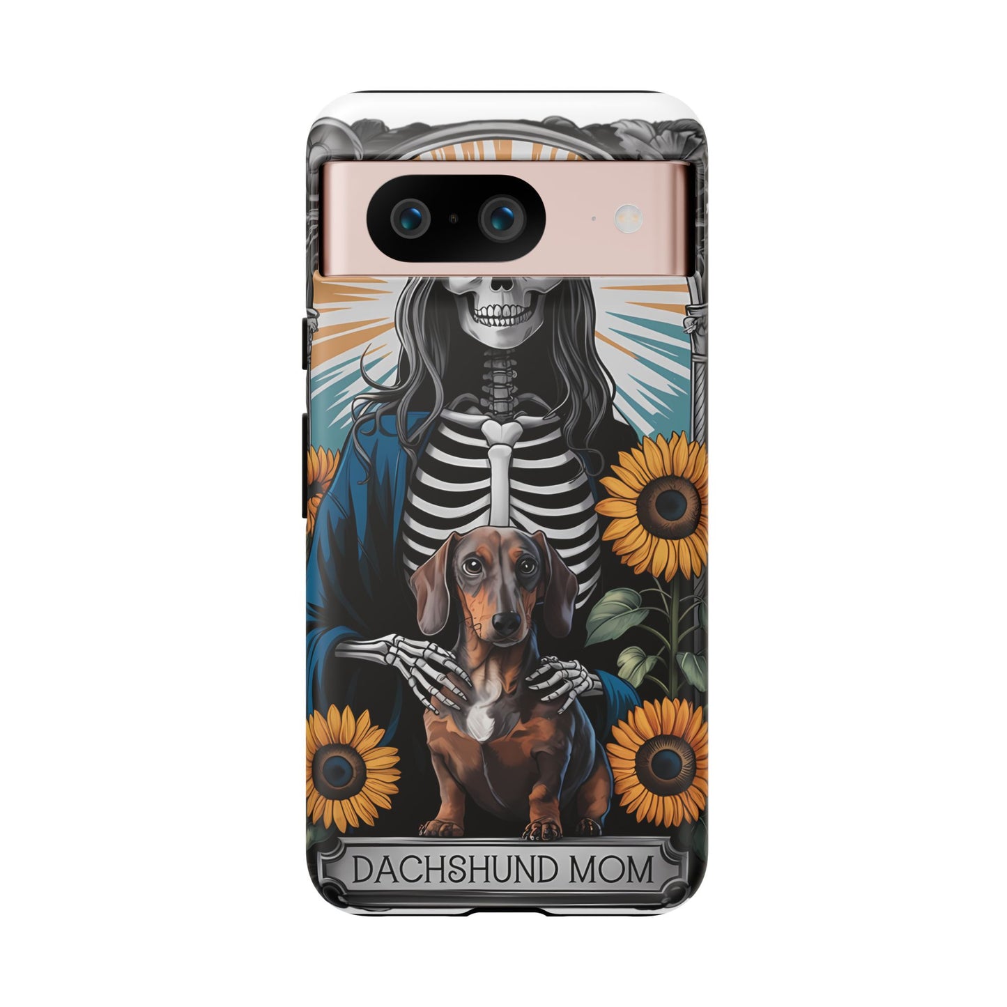 Tarot Card Dachshund Mom Phone Case - Dog Apple Pixel Galaxy