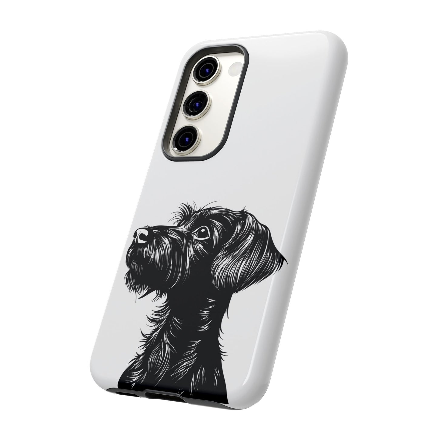 Simple Wire Haired Dachshund Mens Phone Case - Dog Apple Pixel Galaxy