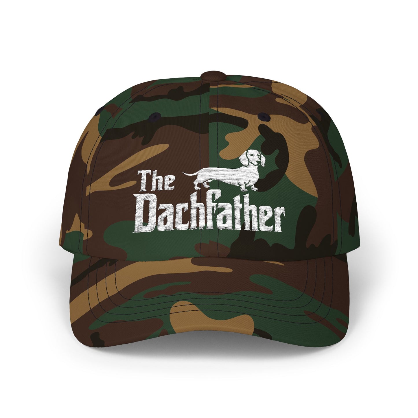 Dachshund Father Cap, Classic Dog Lover Hat, Pet Owner Gift, Stylish Outdoor Dachfather Doxie