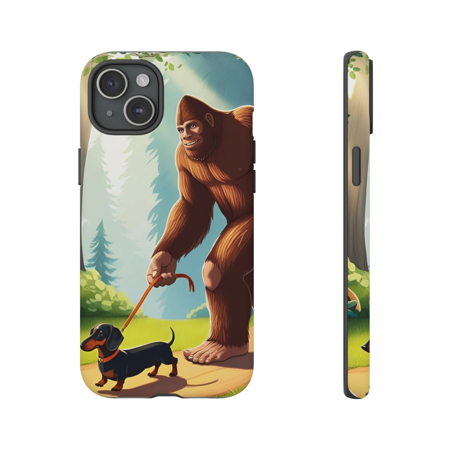 Big Foot Walking Dachshund Phone Case - Dog Apple Pixel Galaxy
