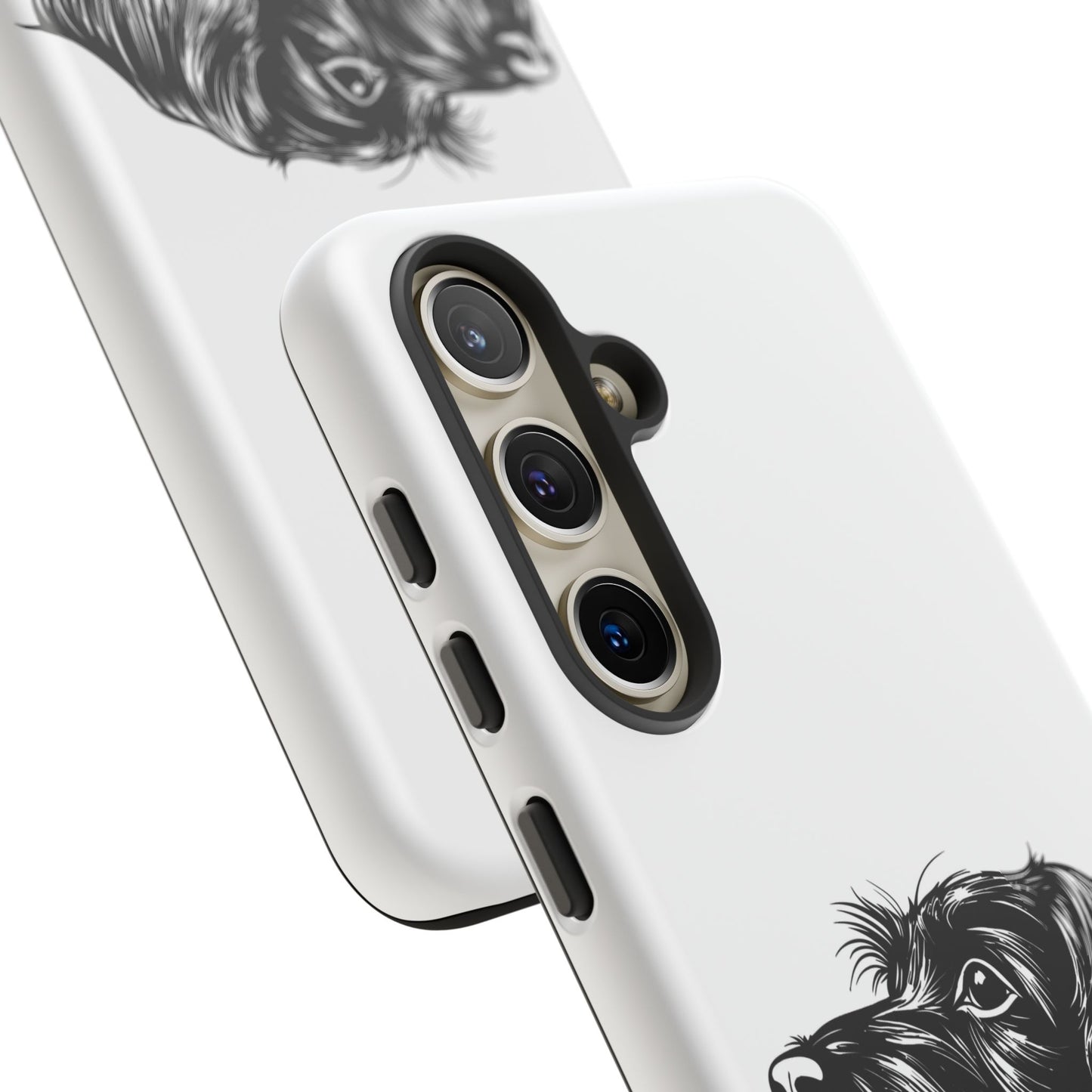 Simple Wire Haired Dachshund Mens Phone Case - Dog Apple Pixel Galaxy