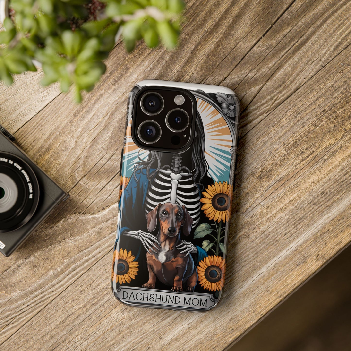 Tarot Card Dachshund Mom Phone Case - Dog Apple Pixel Galaxy