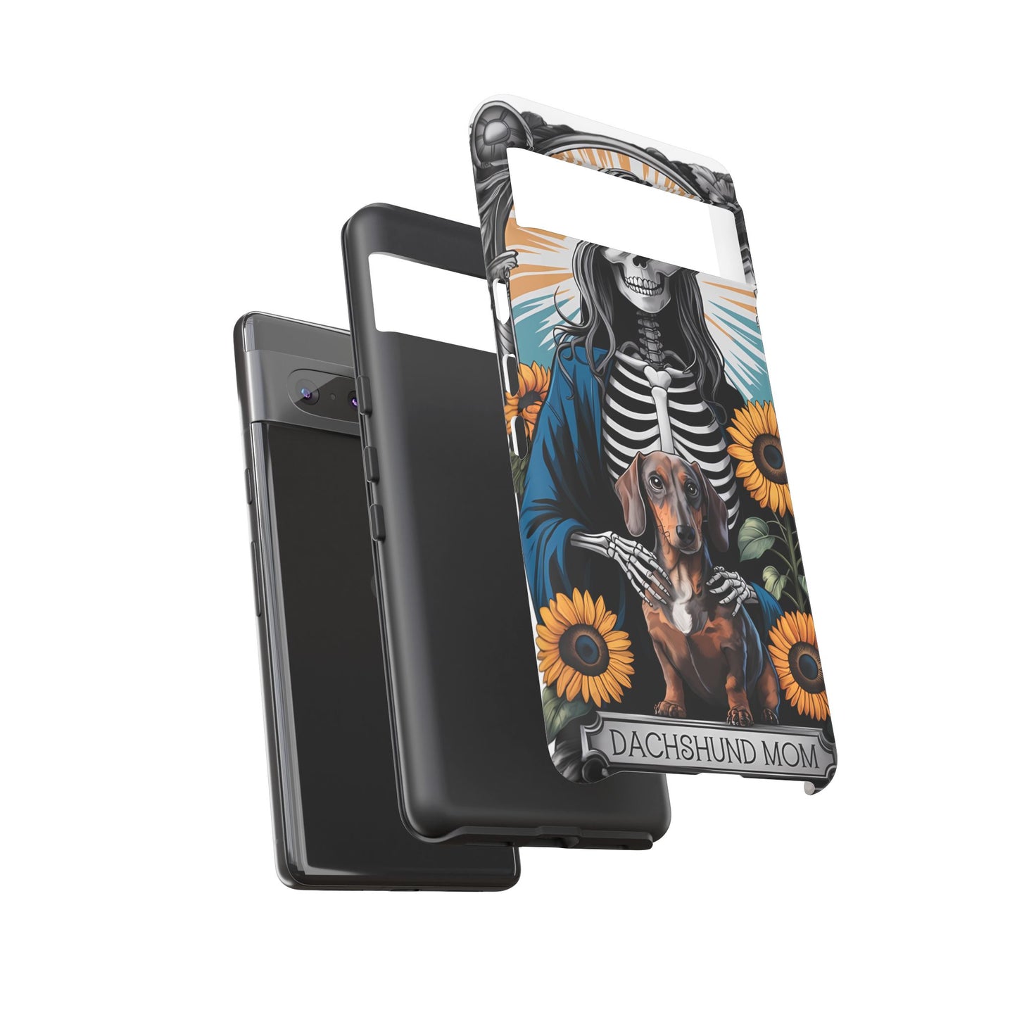 Tarot Card Dachshund Mom Phone Case - Dog Apple Pixel Galaxy
