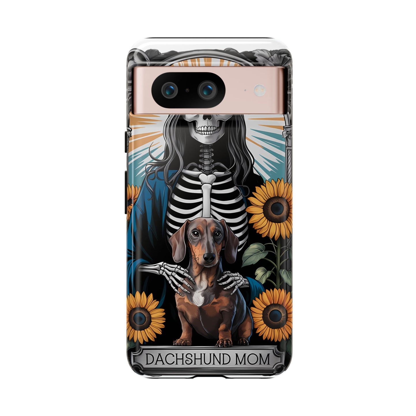 Tarot Card Dachshund Mom Phone Case - Dog Apple Pixel Galaxy
