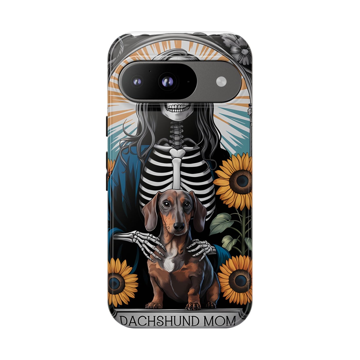Tarot Card Dachshund Mom Phone Case - Dog Apple Pixel Galaxy