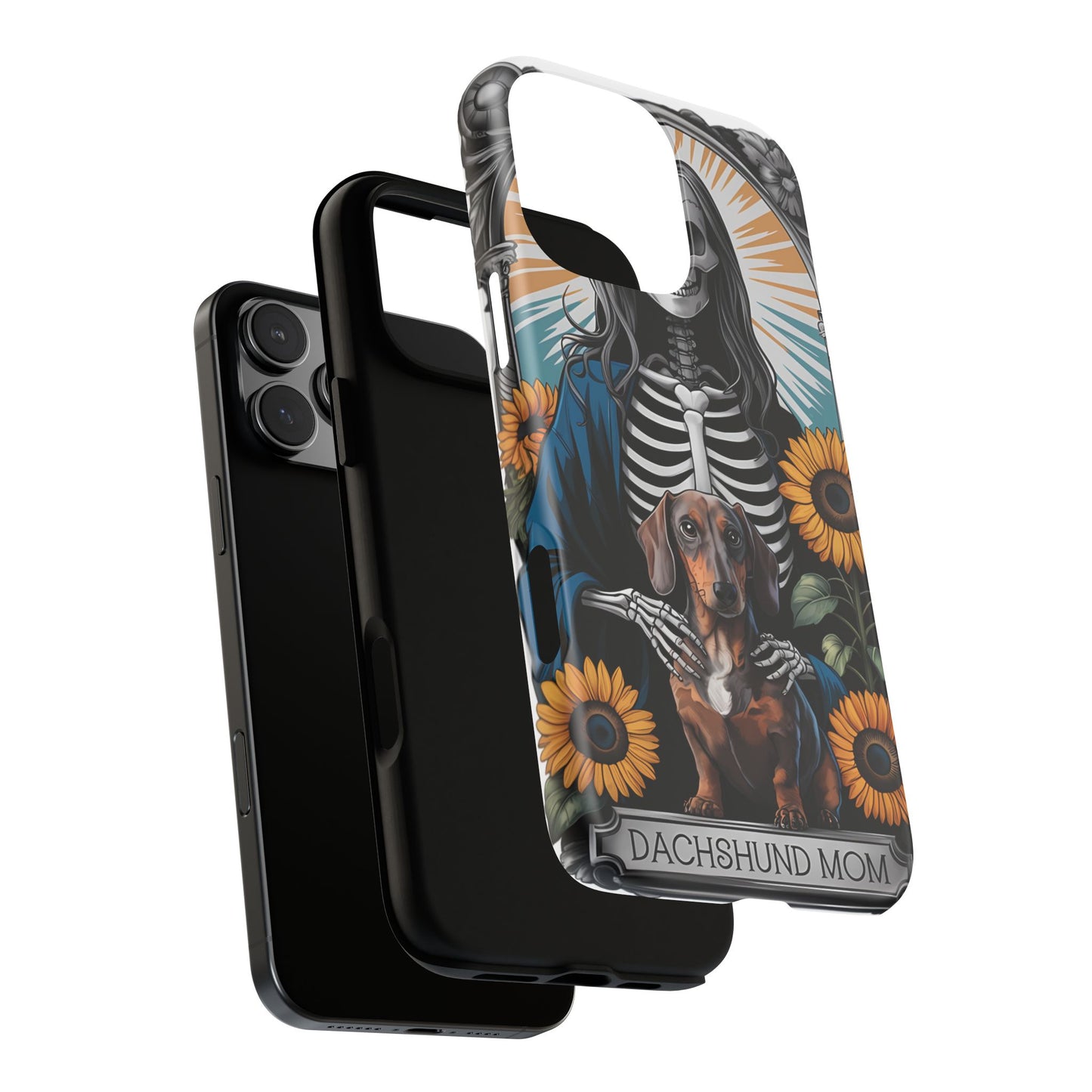 Tarot Card Dachshund Mom Phone Case - Dog Apple Pixel Galaxy