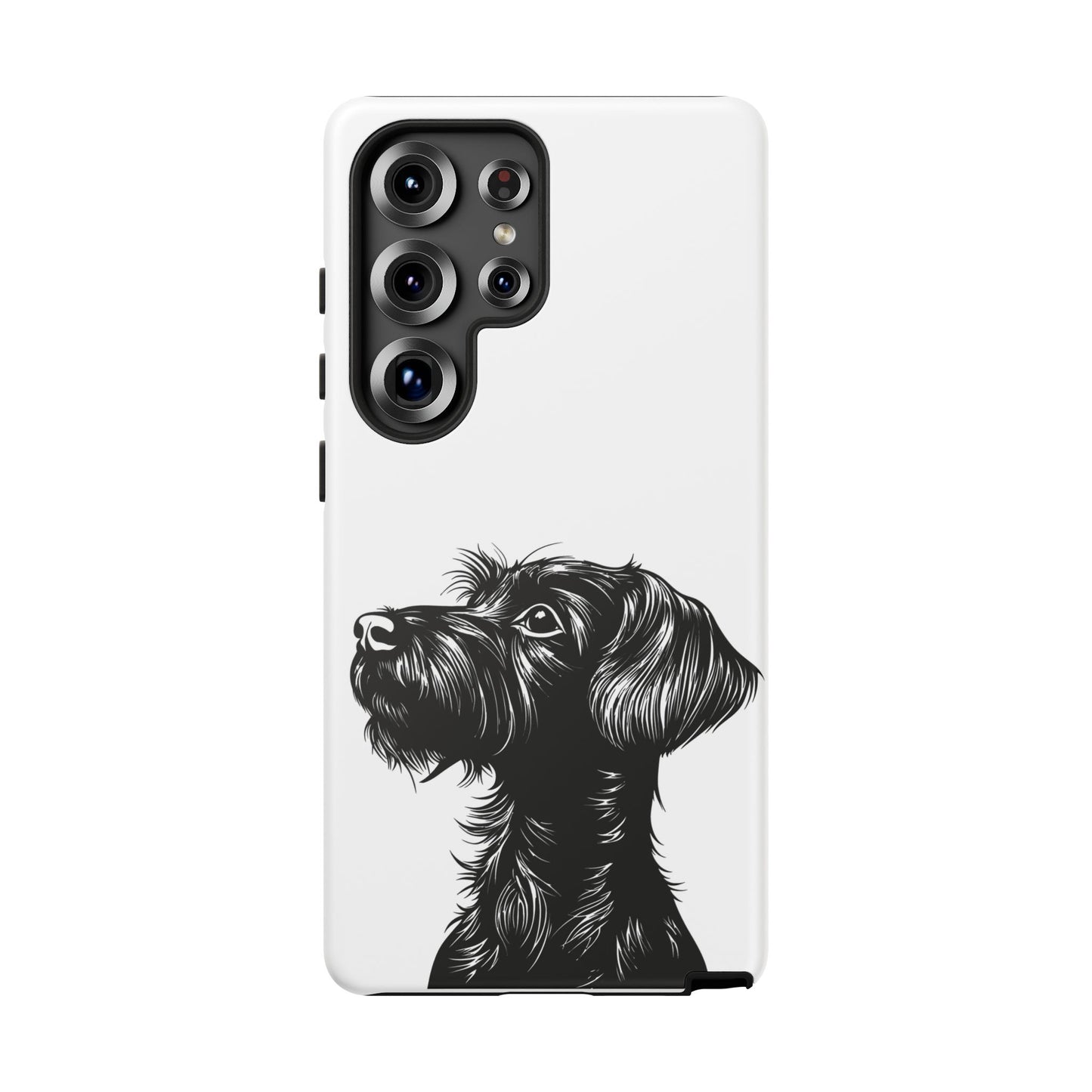 Simple Wire Haired Dachshund Mens Phone Case - Dog Apple Pixel Galaxy