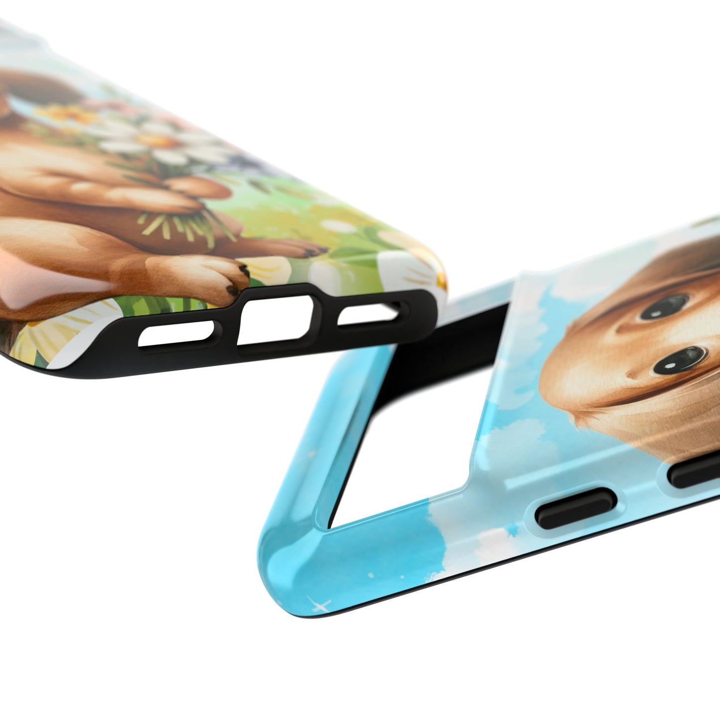 Watercolor Dachshund Dog Phone Case - Rescue Dog Apple Pixel Galaxy Spring
