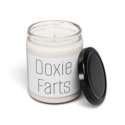 Scented Soy Candle: Doxie Farts - Fun Home Fragrance for Dog Lovers