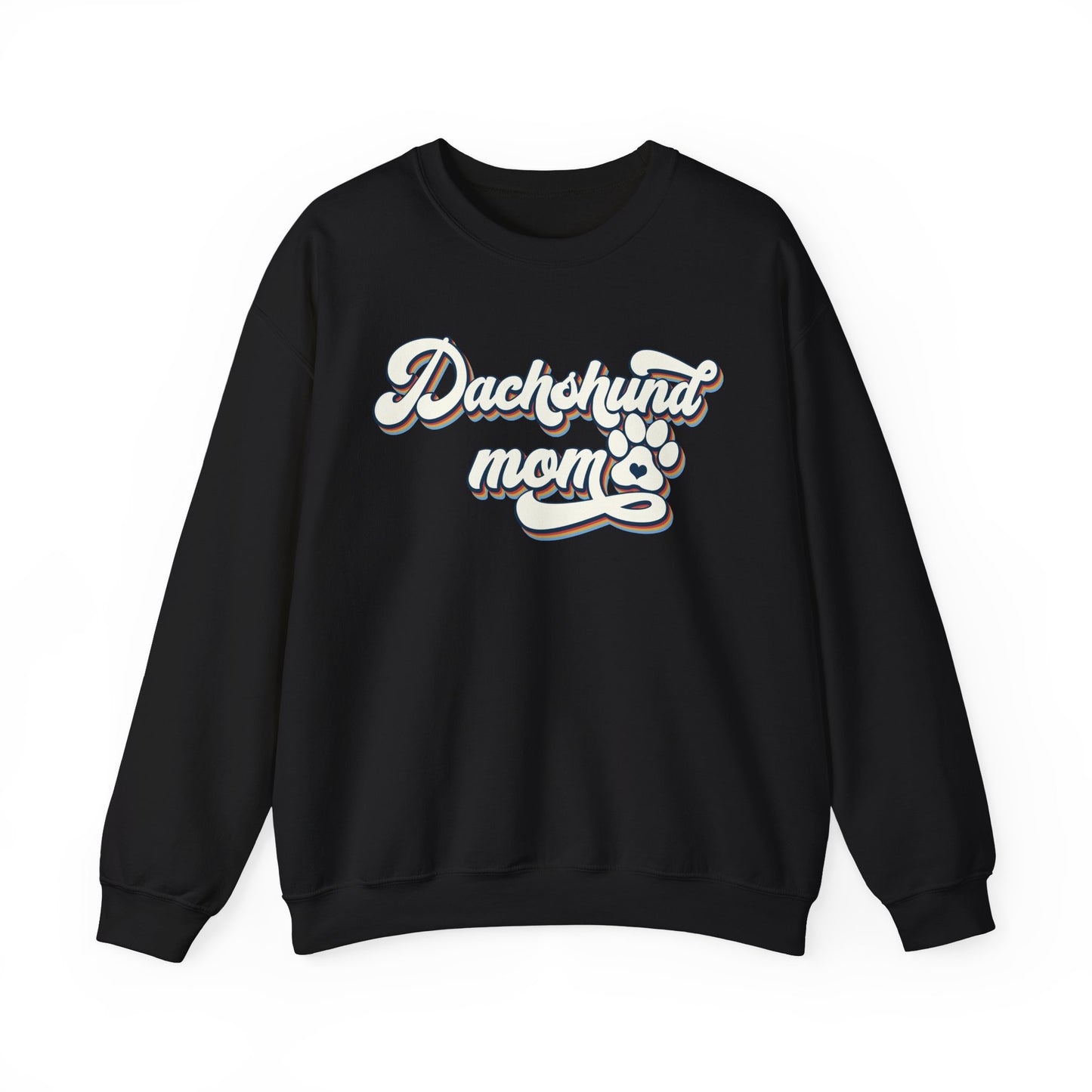 Dachshund Mom Sweatshirt, Dog Lover Gift, Funny Weiner Dog Jumper, Classic Sausage Dog Crewneck, Pet Owner Apparel