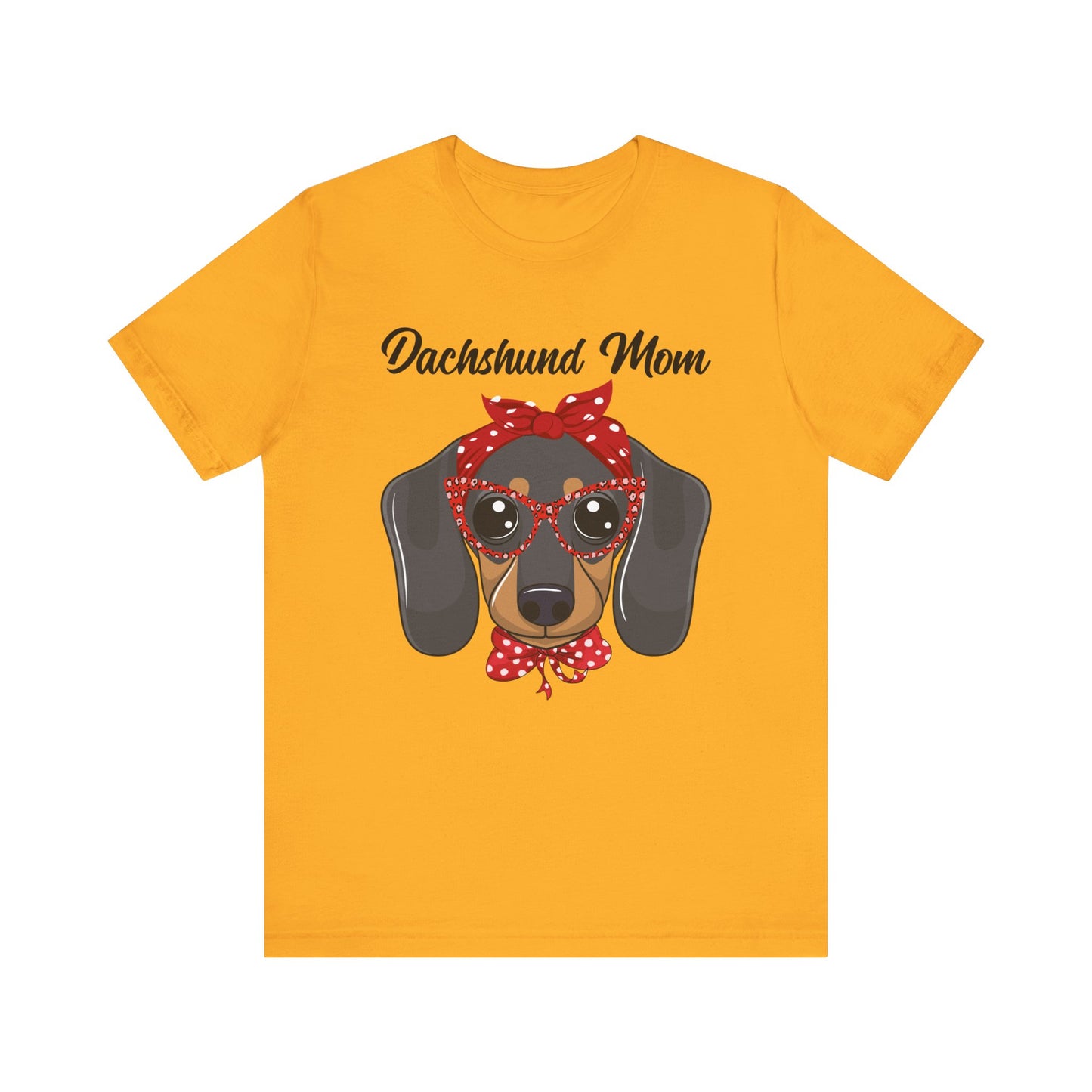 Adorable Dachshund Doxie Mama Tee #4