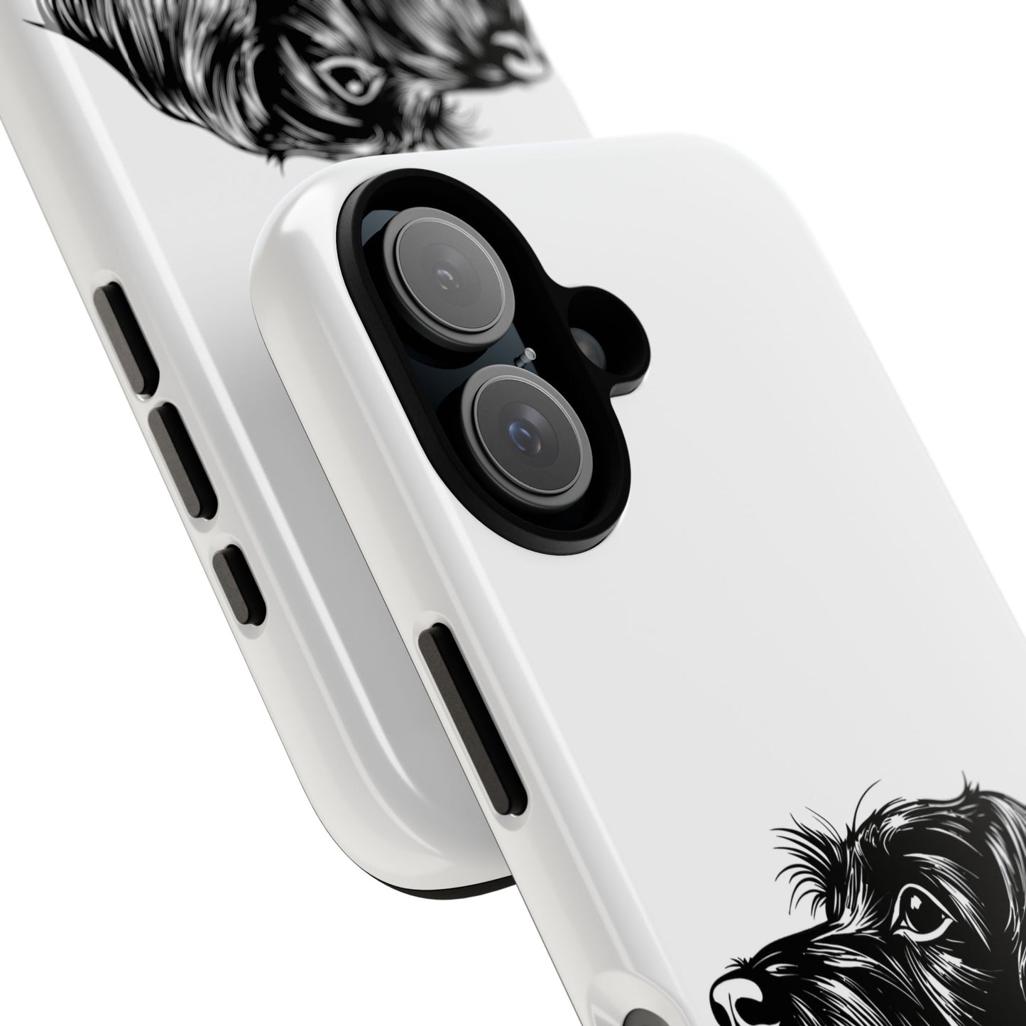 Simple Wire Haired Dachshund Mens Phone Case - Dog Apple Pixel Galaxy