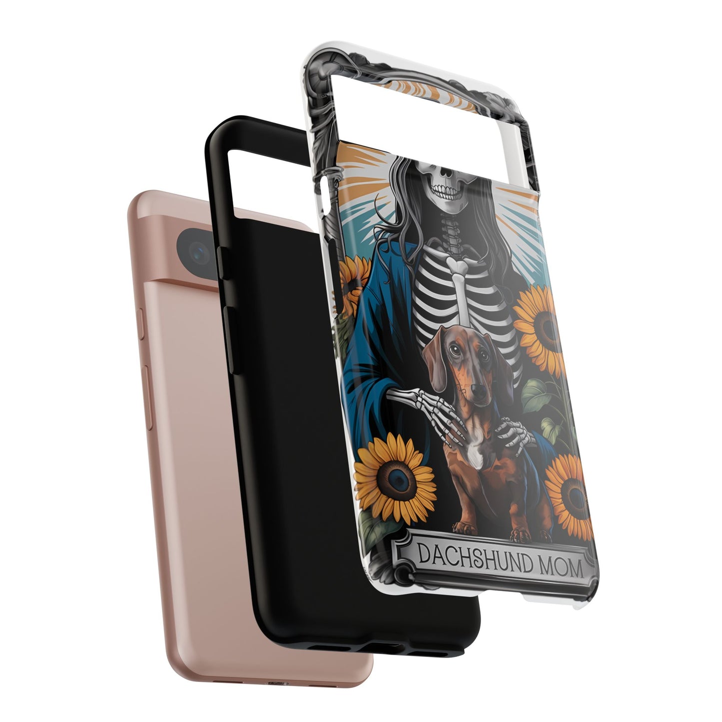 Tarot Card Dachshund Mom Phone Case - Dog Apple Pixel Galaxy