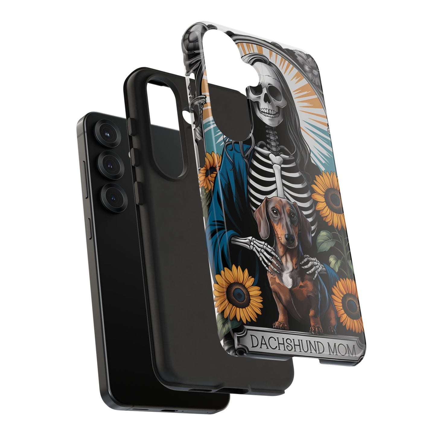 Tarot Card Dachshund Mom Phone Case - Dog Apple Pixel Galaxy