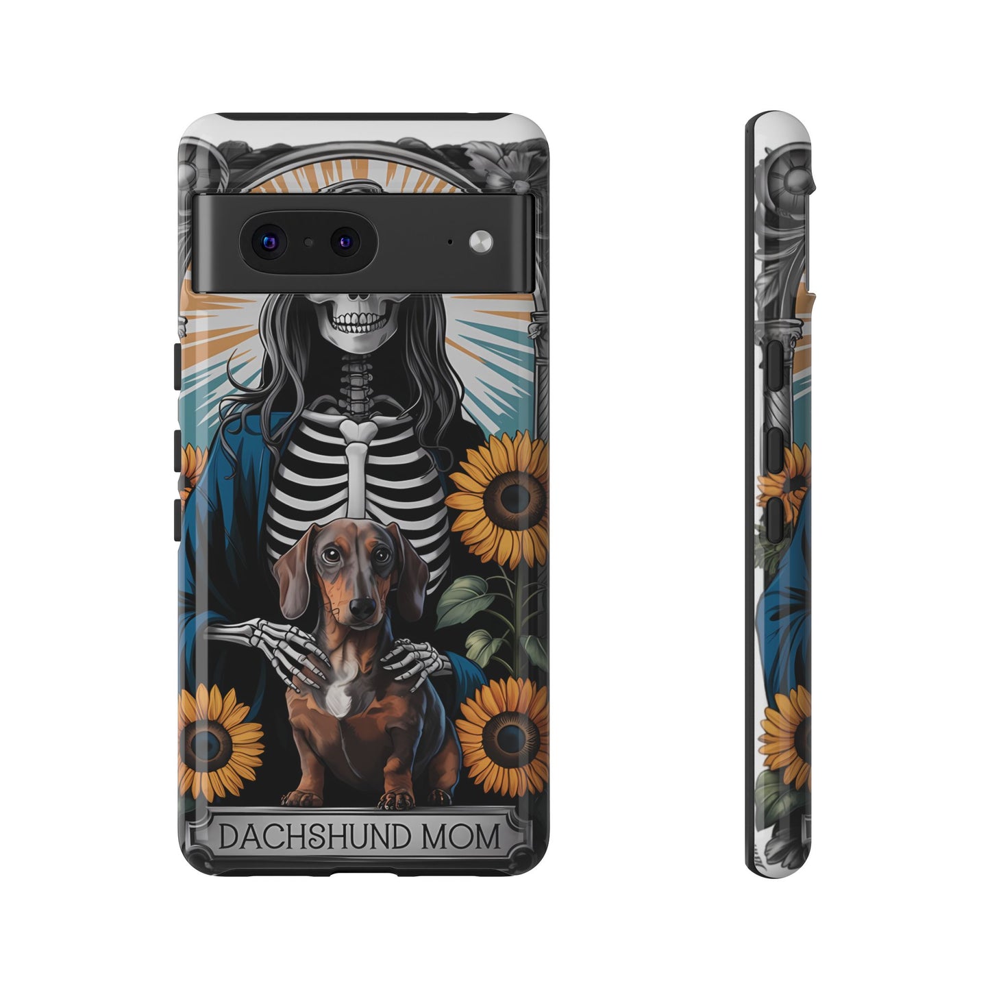 Tarot Card Dachshund Mom Phone Case - Dog Apple Pixel Galaxy
