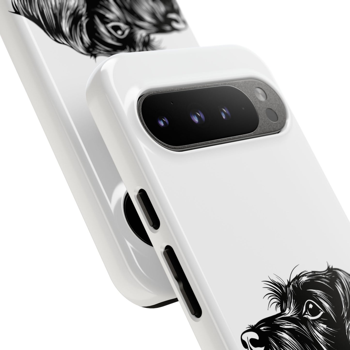 Simple Wire Haired Dachshund Mens Phone Case - Dog Apple Pixel Galaxy