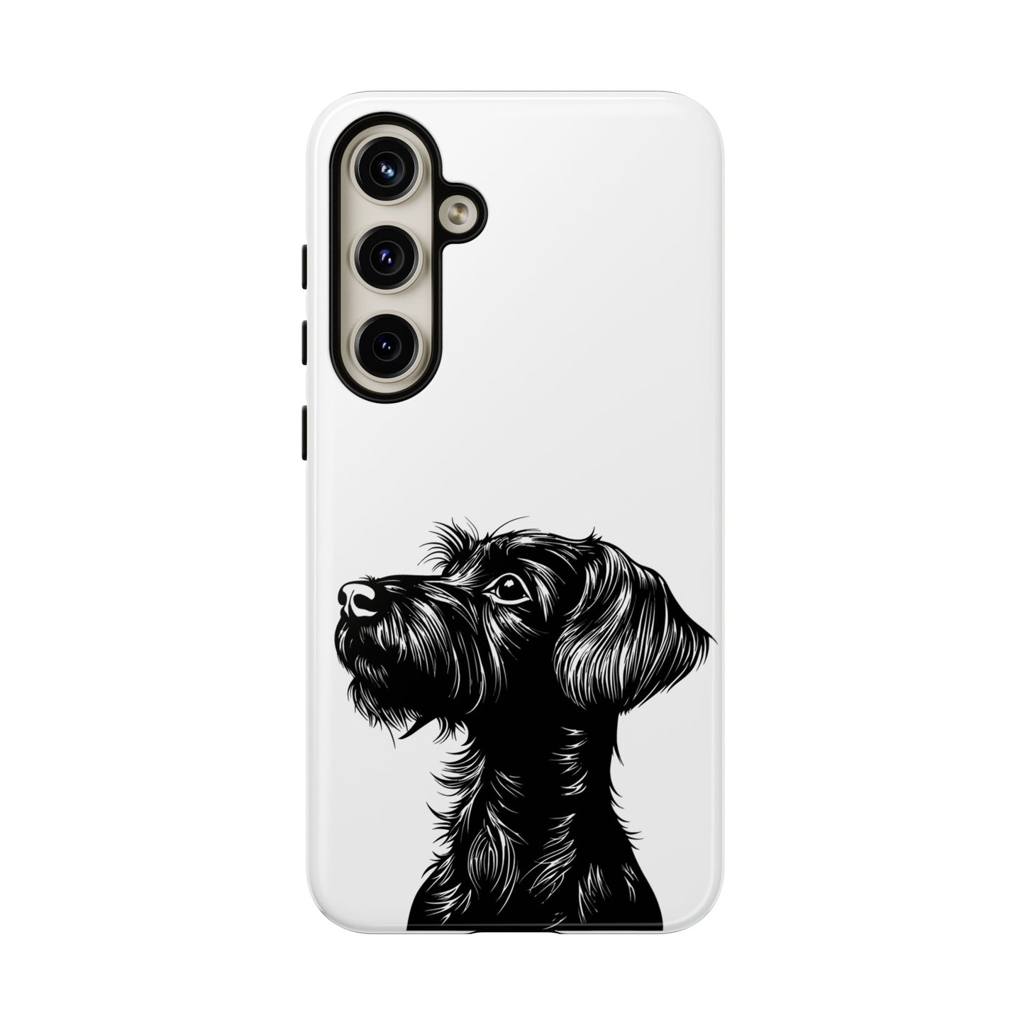 Simple Wire Haired Dachshund Mens Phone Case - Dog Apple Pixel Galaxy