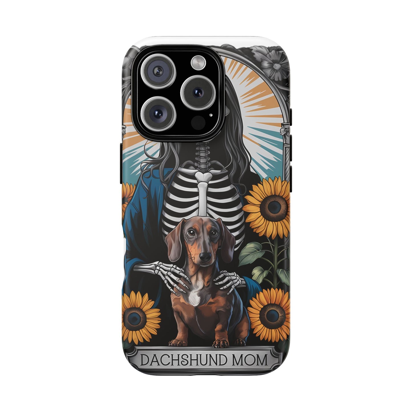 Tarot Card Dachshund Mom Phone Case - Dog Apple Pixel Galaxy