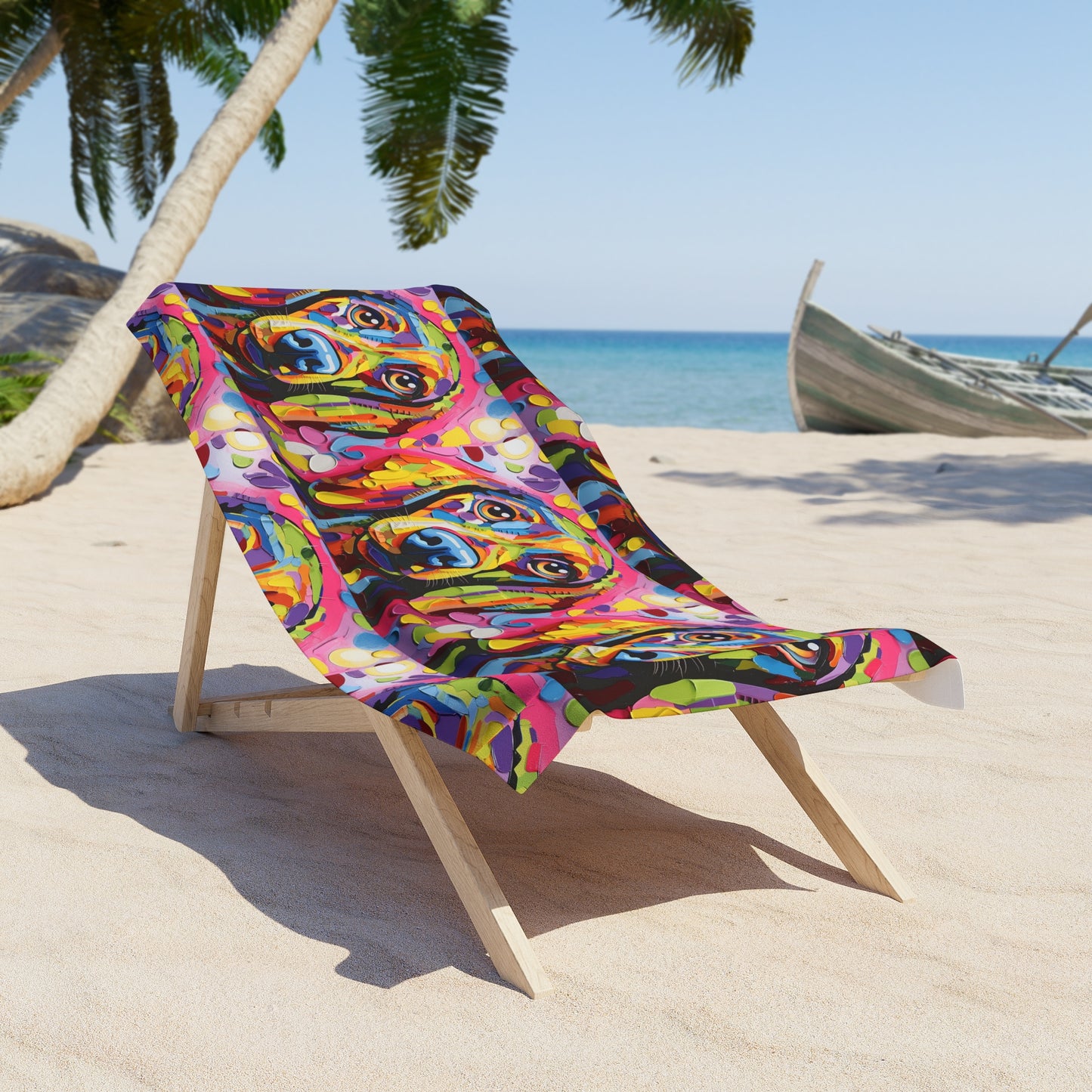 Sun's Out, Paws Out: Ready for a Towel Day Beach Towel Dachshund