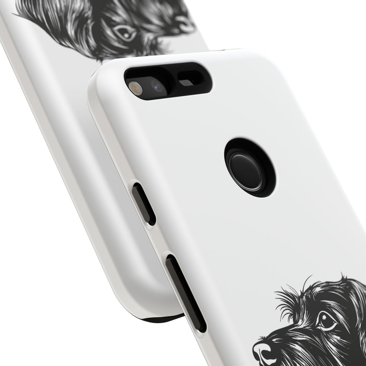 Simple Wire Haired Dachshund Mens Phone Case - Dog Apple Pixel Galaxy