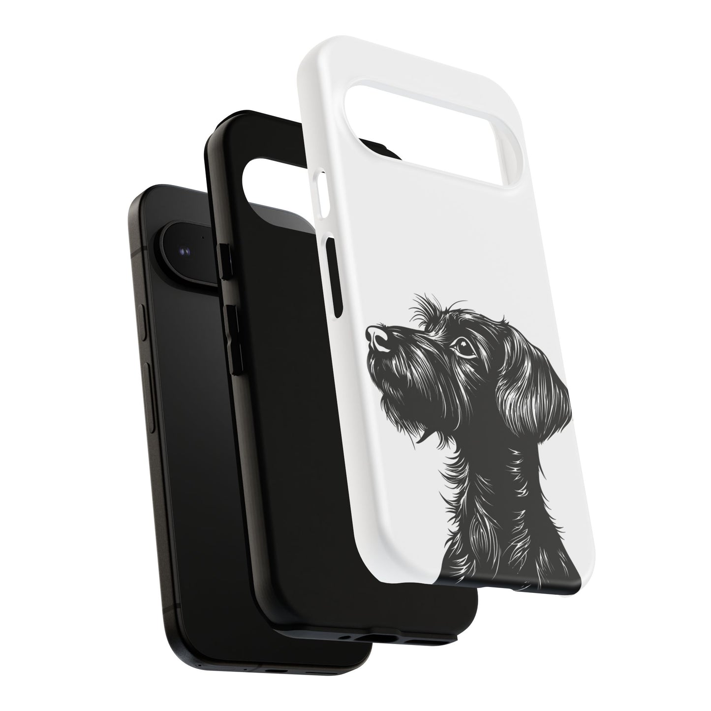 Simple Wire Haired Dachshund Mens Phone Case - Dog Apple Pixel Galaxy
