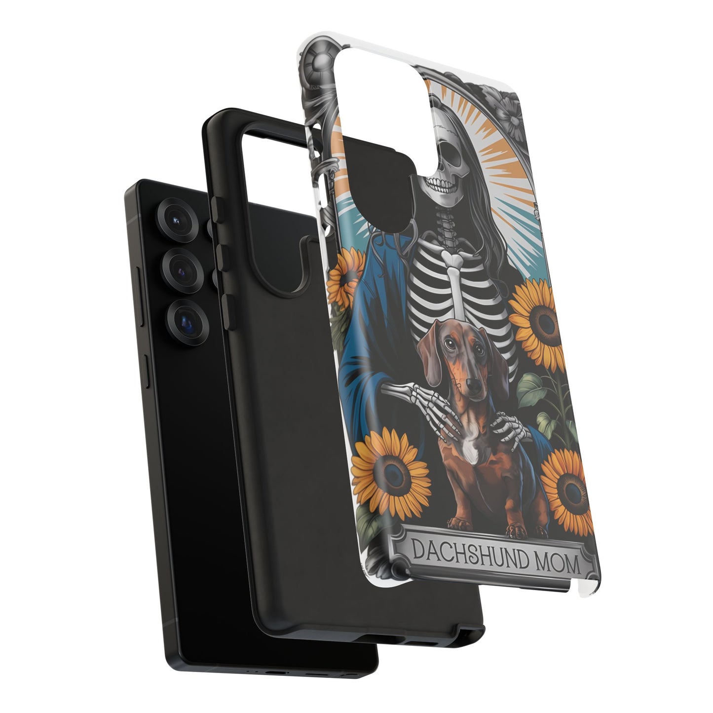 Tarot Card Dachshund Mom Phone Case - Dog Apple Pixel Galaxy