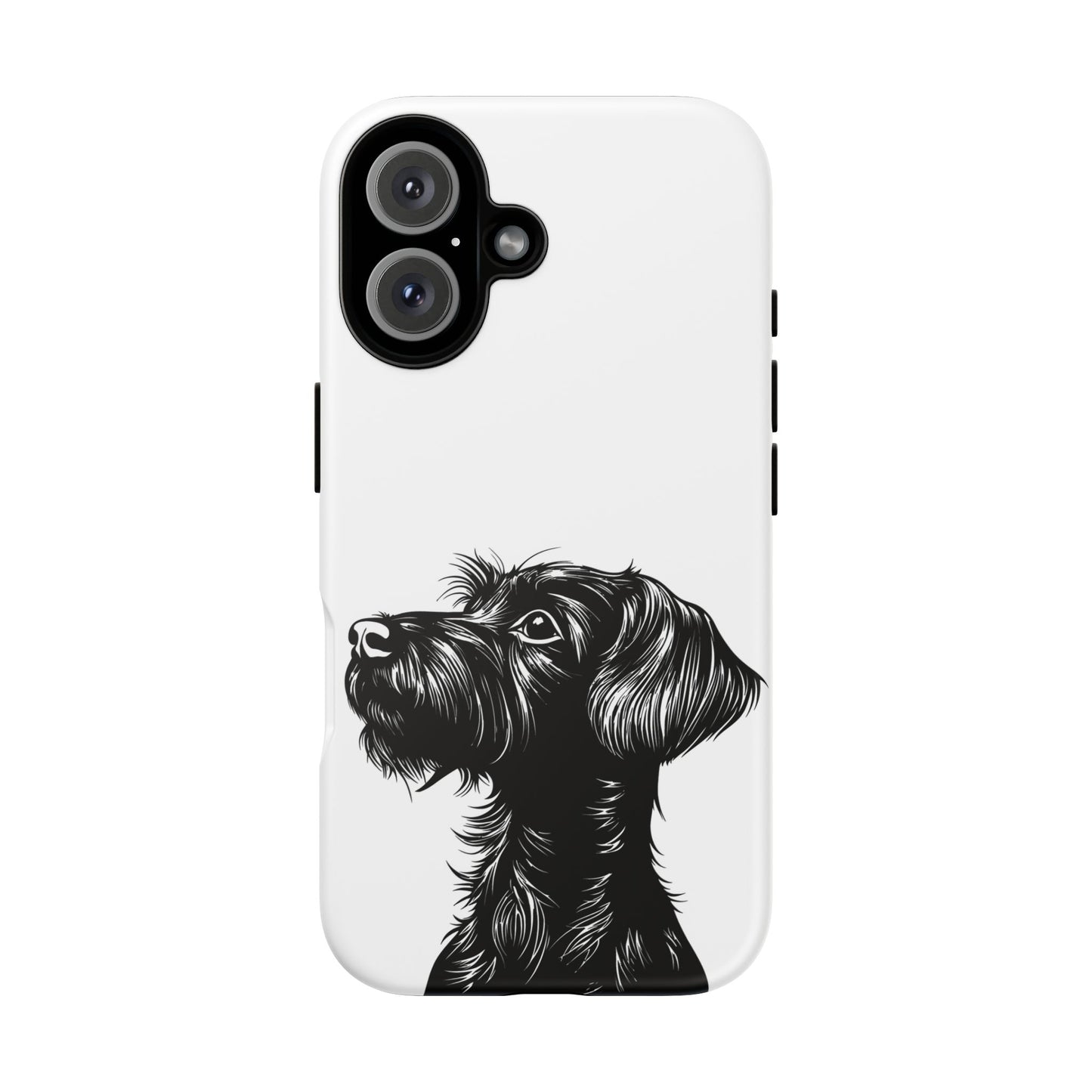 Simple Wire Haired Dachshund Mens Phone Case - Dog Apple Pixel Galaxy