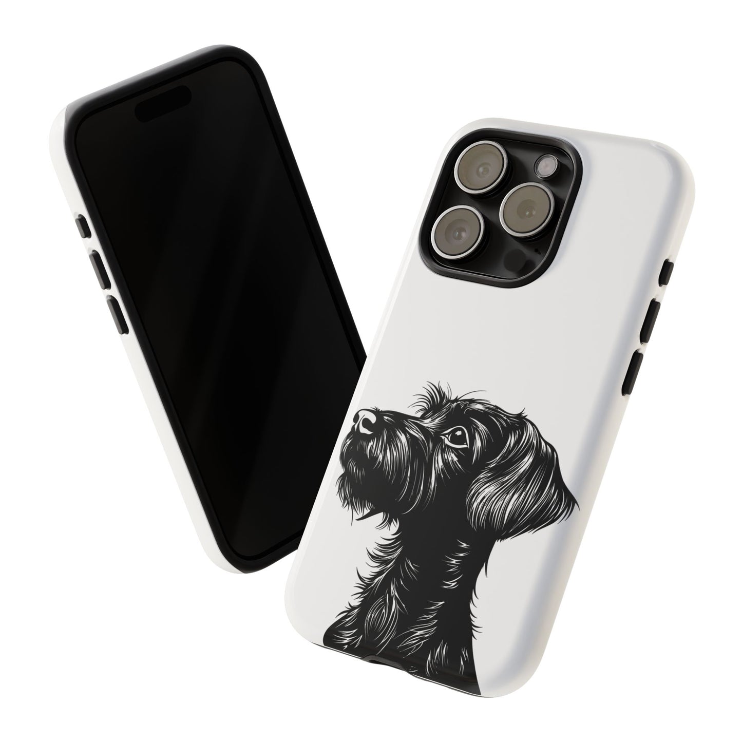 Simple Wire Haired Dachshund Mens Phone Case - Dog Apple Pixel Galaxy