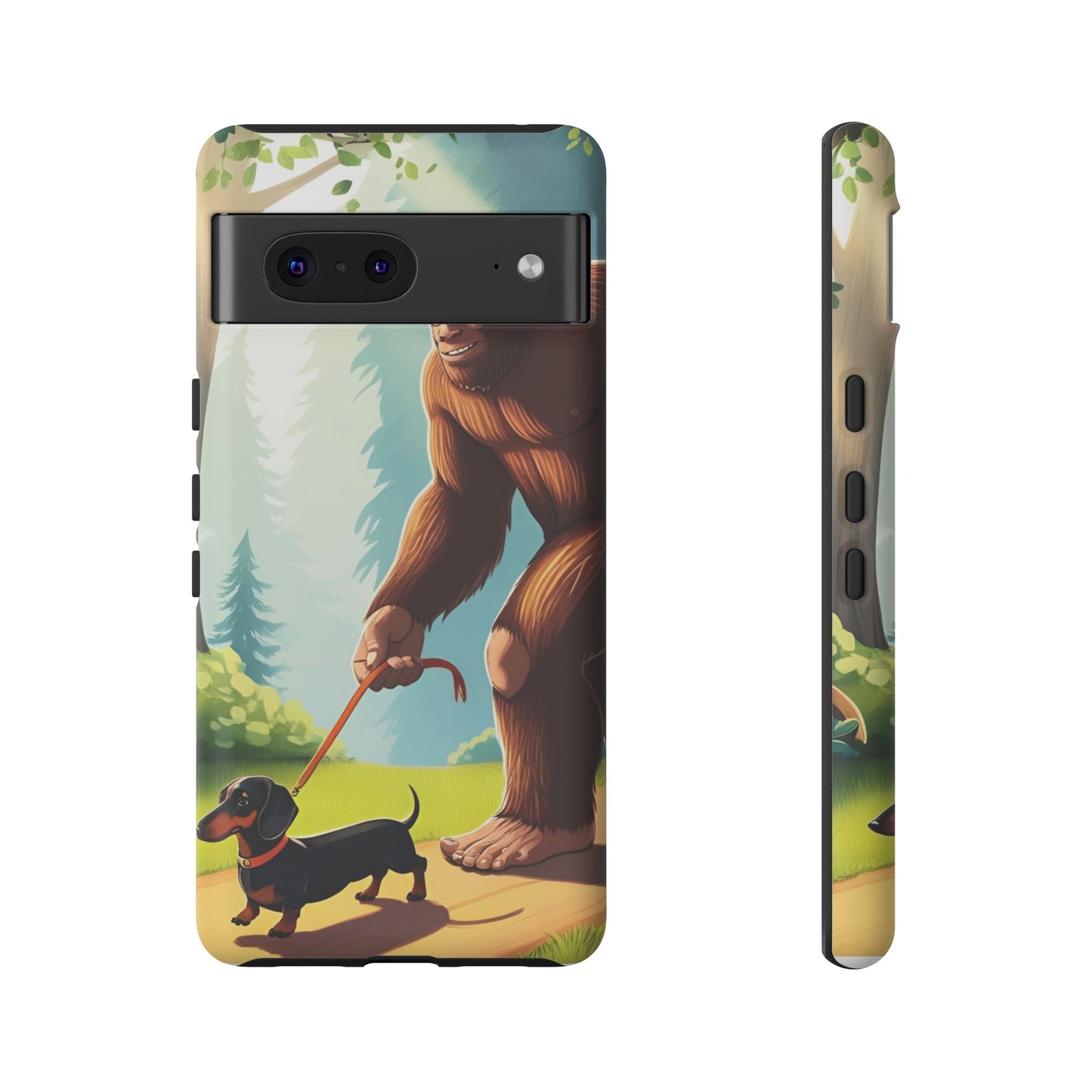 Big Foot Walking Dachshund Phone Case - Dog Apple Pixel Galaxy