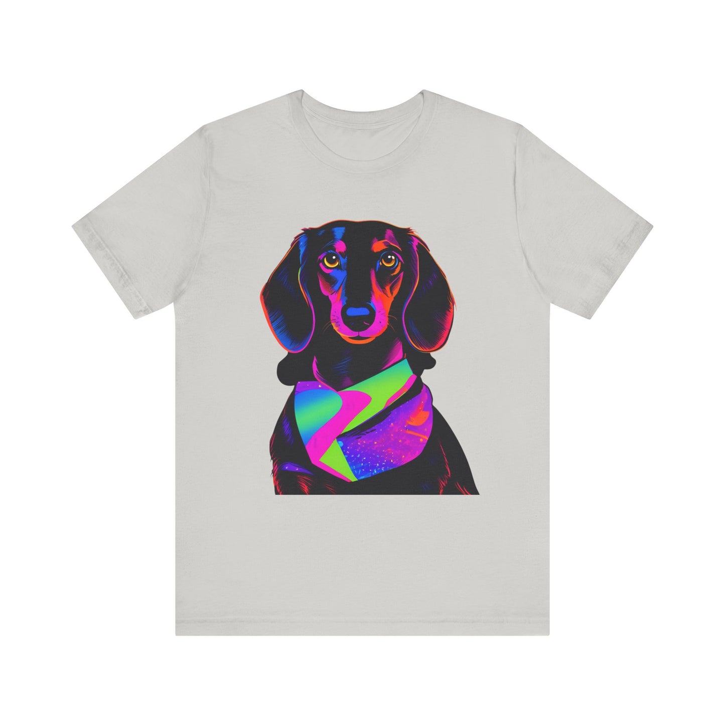 Dachshund Tee Shirt, Cute Dog Lover Top, Short Sleeve Unisex Weiner Dog Gift for Pet Owners