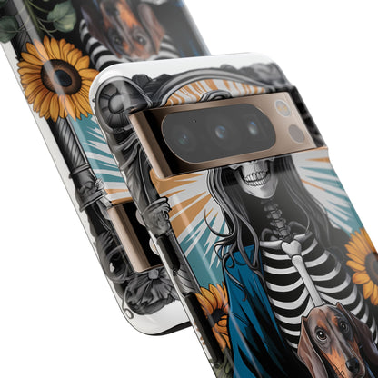 Tarot Card Dachshund Mom Phone Case - Dog Apple Pixel Galaxy