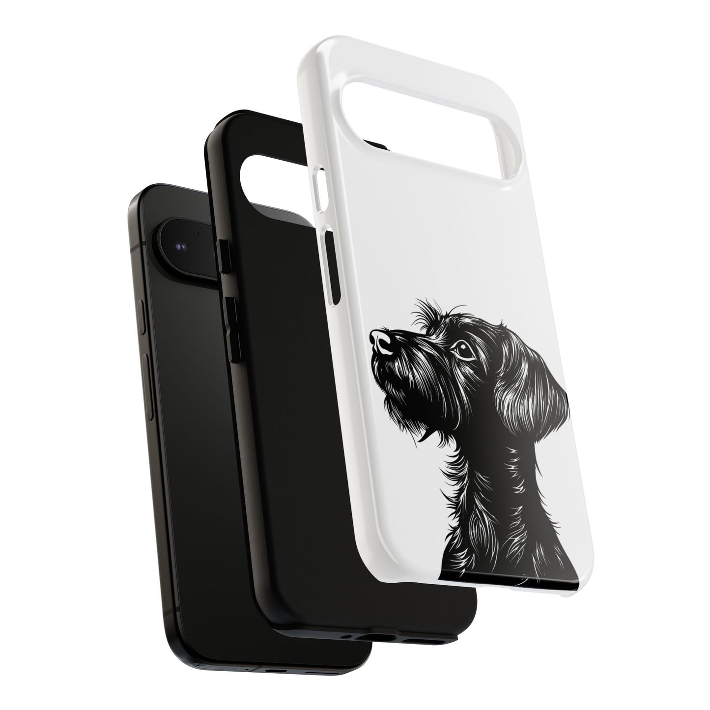 Simple Wire Haired Dachshund Mens Phone Case - Dog Apple Pixel Galaxy