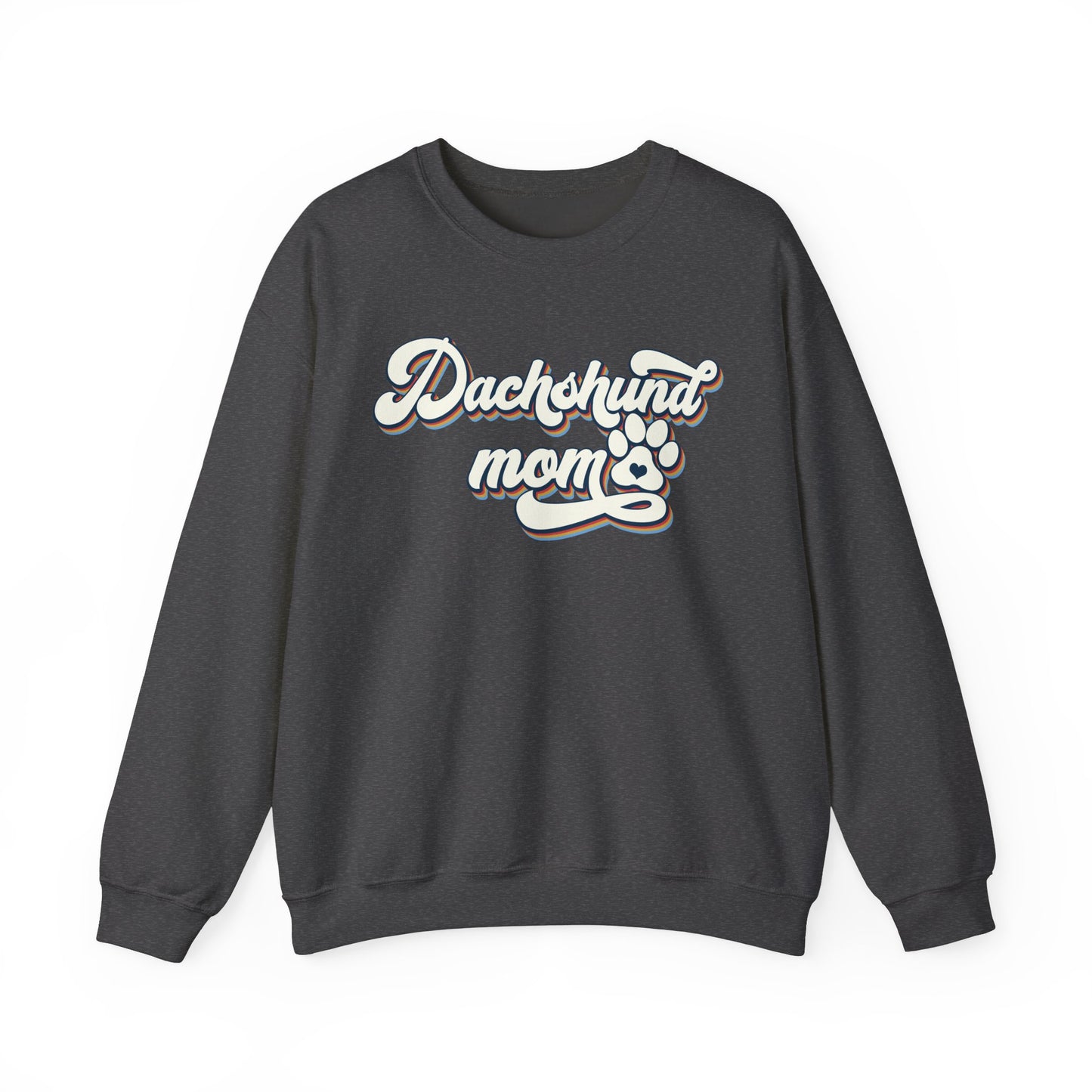 Dachshund Mom Sweatshirt, Dog Lover Gift, Funny Weiner Dog Jumper, Classic Sausage Dog Crewneck, Pet Owner Apparel