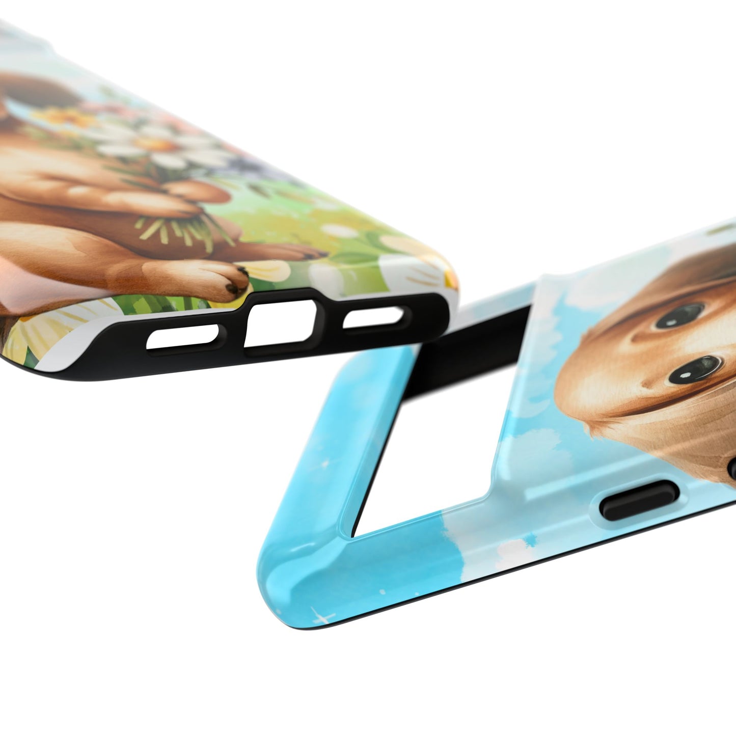 Watercolor Dachshund Dog Phone Case - Rescue Dog Apple Pixel Galaxy Spring