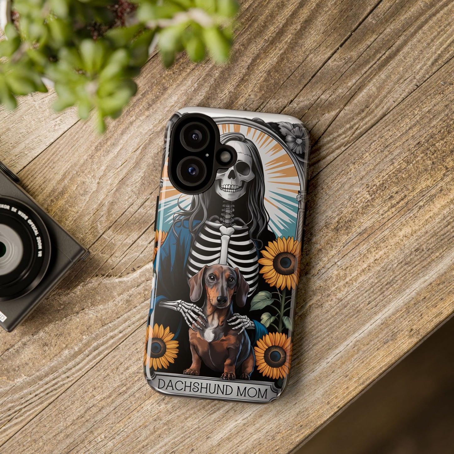 Tarot Card Dachshund Mom Phone Case - Dog Apple Pixel Galaxy