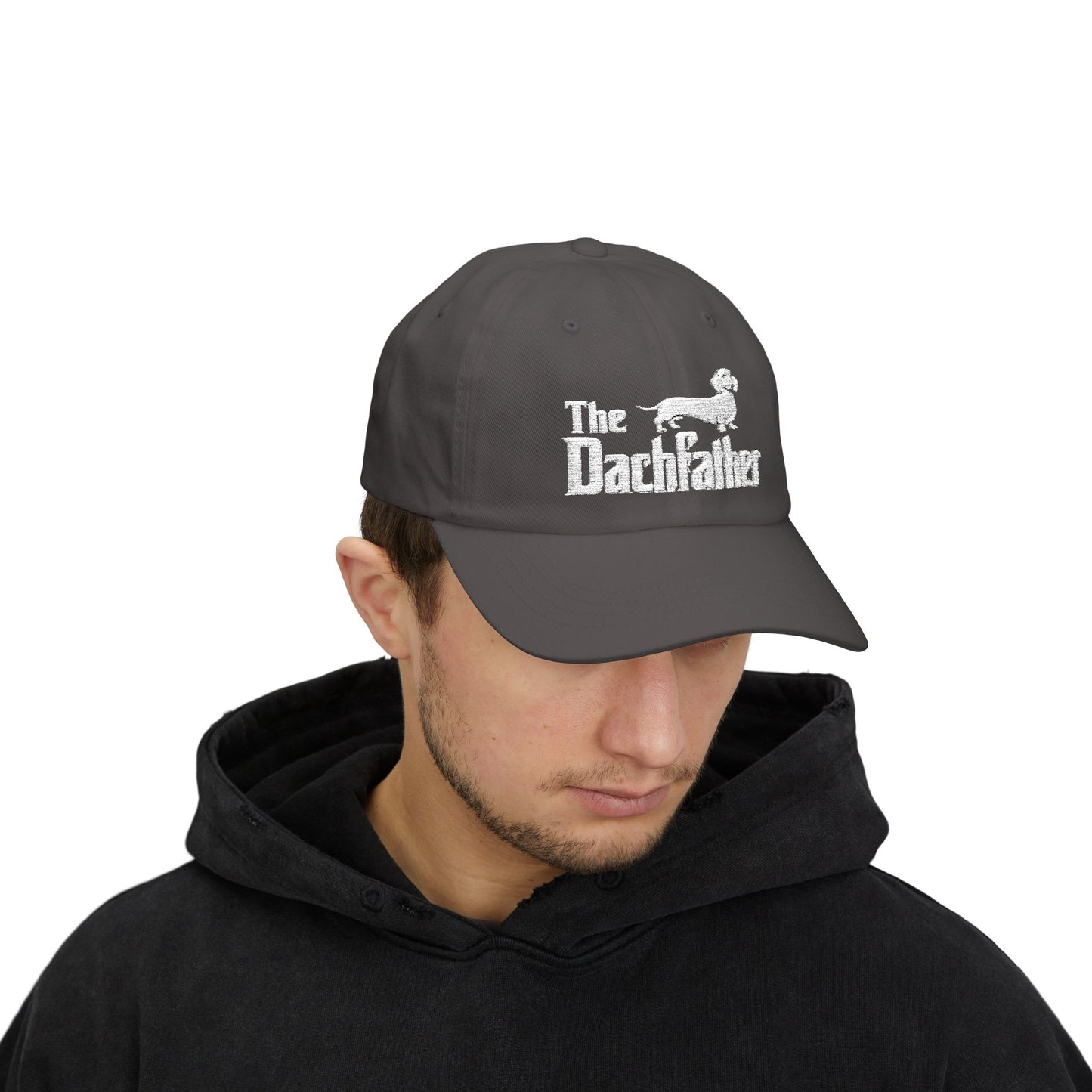 Dachshund Father Cap, Classic Dog Lover Hat, Pet Owner Gift, Stylish Outdoor Dachfather Doxie