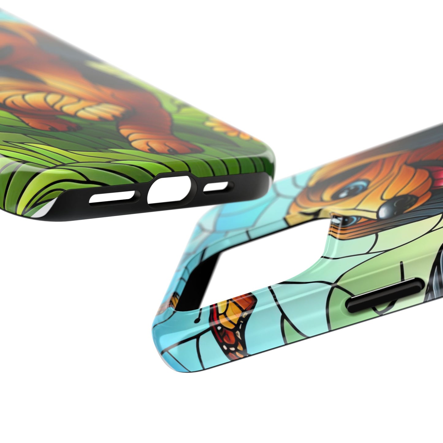 Cute Dachshund Phone Case, Dog Lover Gift, Tough Phone Cover, Pet Accessory,