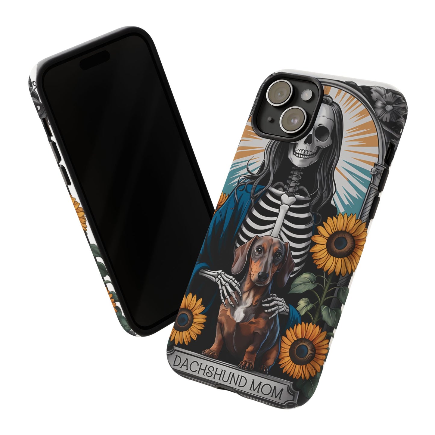 Tarot Card Dachshund Mom Phone Case - Dog Apple Pixel Galaxy