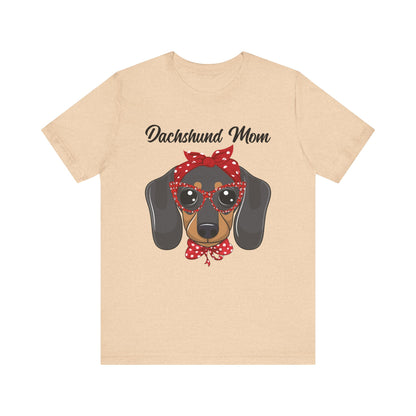 Adorable Dachshund Doxie Mama Tee #4