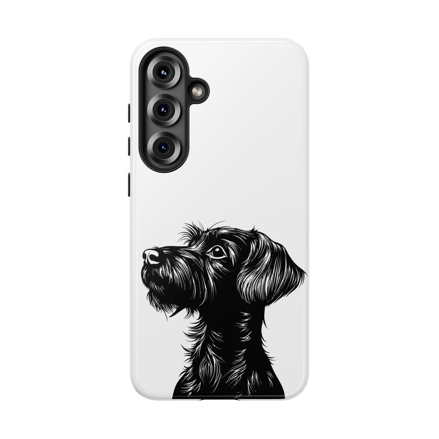 Simple Wire Haired Dachshund Mens Phone Case - Dog Apple Pixel Galaxy