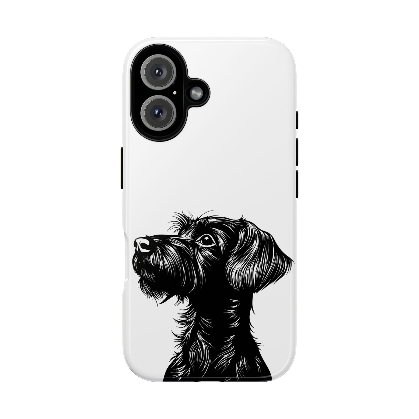 Simple Wire Haired Dachshund Mens Phone Case - Dog Apple Pixel Galaxy
