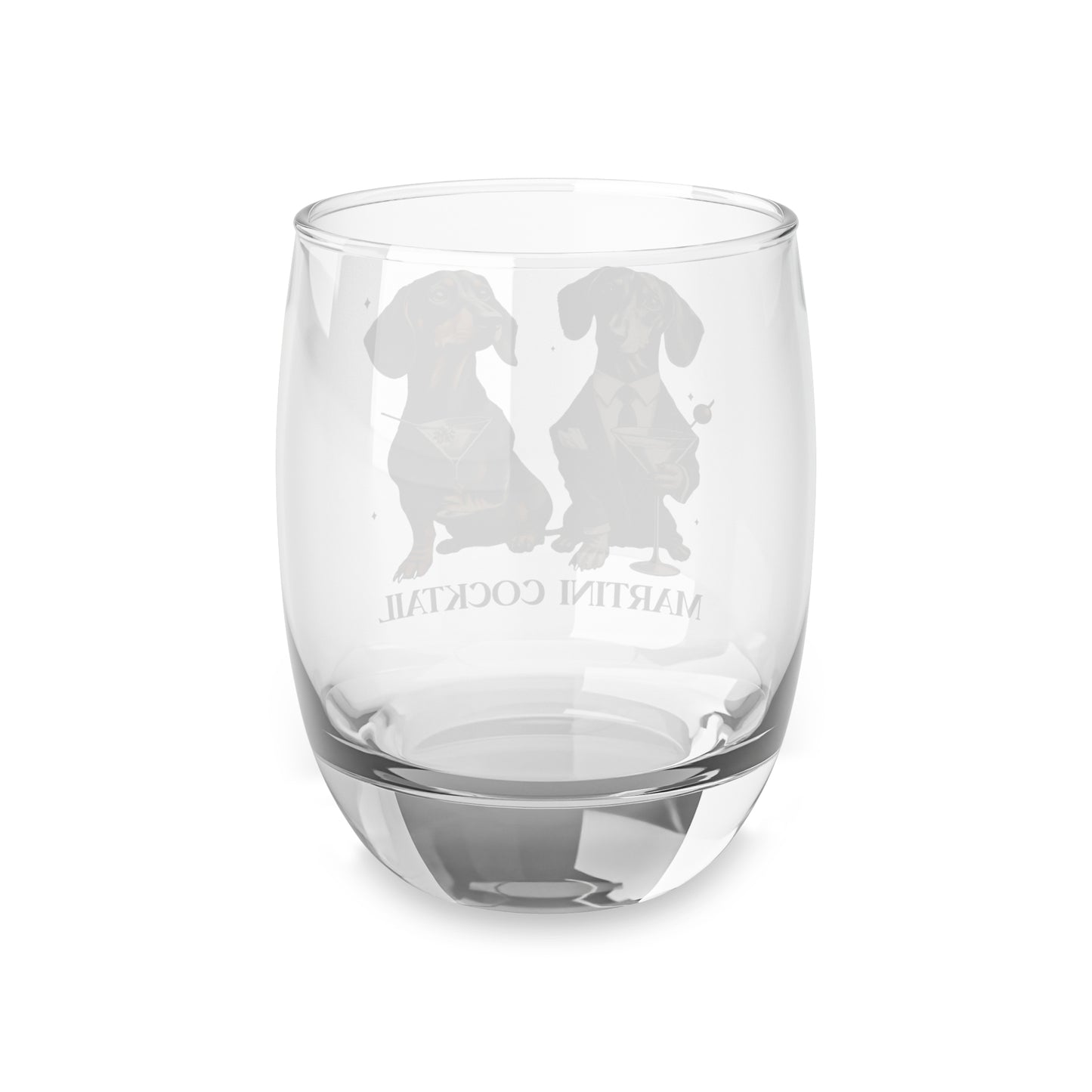 Funny Unique Gift for Dog Lovers, Dachshund Drinking Glass Sophisticated