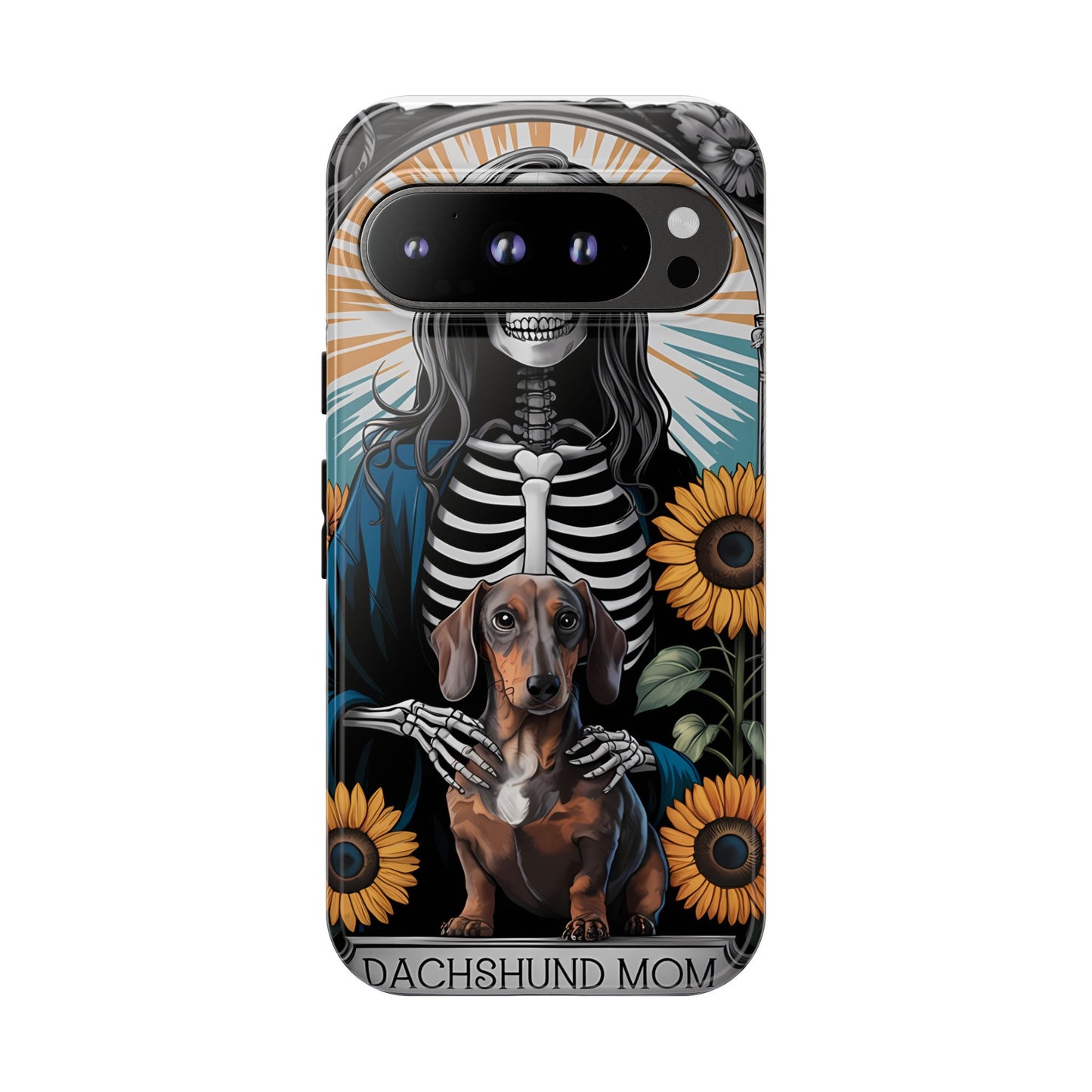 Tarot Card Dachshund Mom Phone Case - Dog Apple Pixel Galaxy