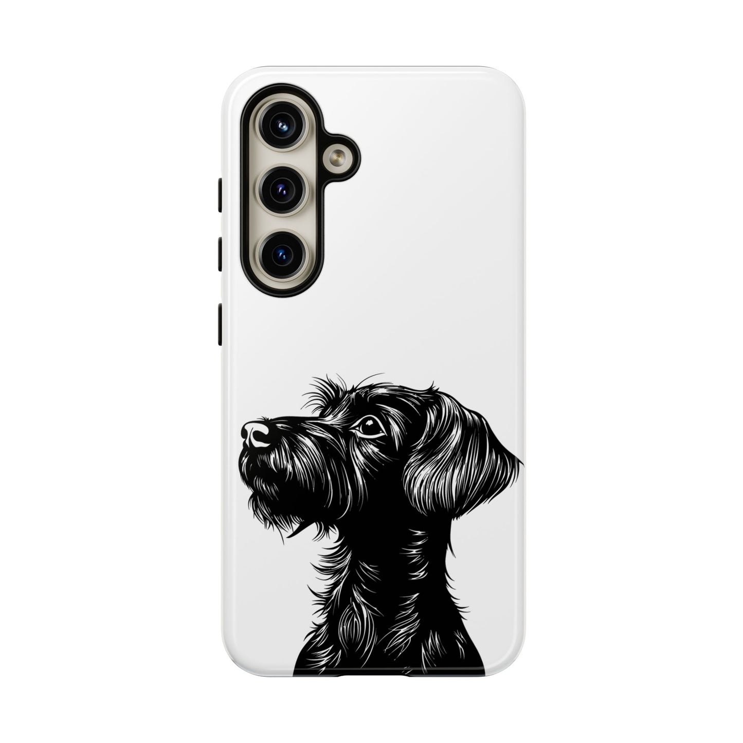 Simple Wire Haired Dachshund Mens Phone Case - Dog Apple Pixel Galaxy